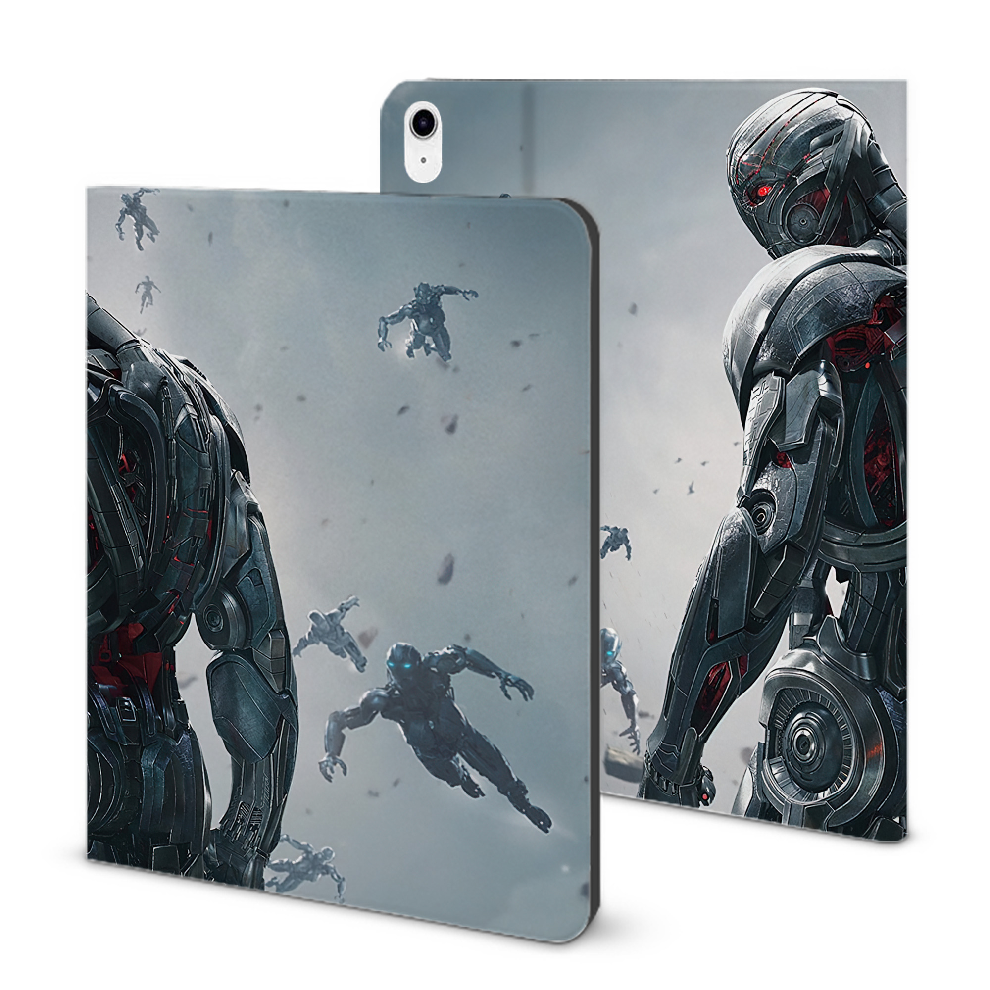 （画像用） アベンジャーズ The Avengers IPad ケース ブック型 PUレザー TPU 耐衝撃 軽量 薄型 ペン収納なし 全面保護 IPad 各モデル対応